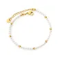 Preview: Edelstahl Armband Golden Shell Harmony